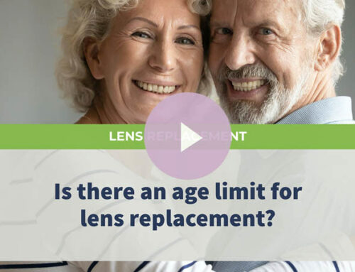 Age limits for lens replacement and cataract surgery