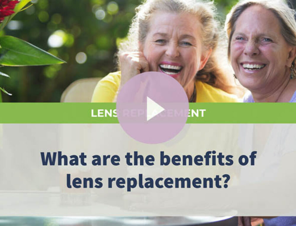 What are the advantages and disadvantages of lens replacement? Dan